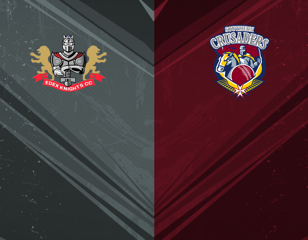 Match 36 of ecs malta, encore, 2023: edex knights vs southern crusaders banner