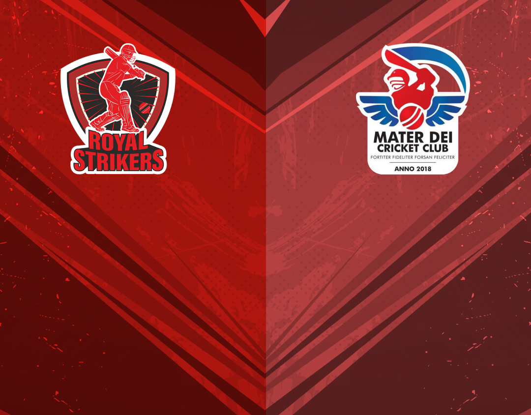 2nd quarter final of ecs malta, encore, 2023: royal strikers vs mater dei banner
