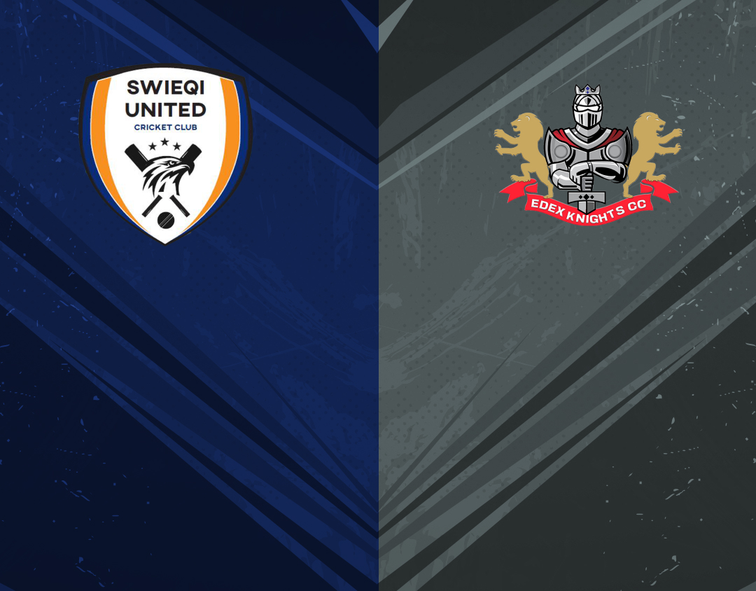 Match 1 of ecs malta, encore, 2023: swieqi united vs edex knights banner