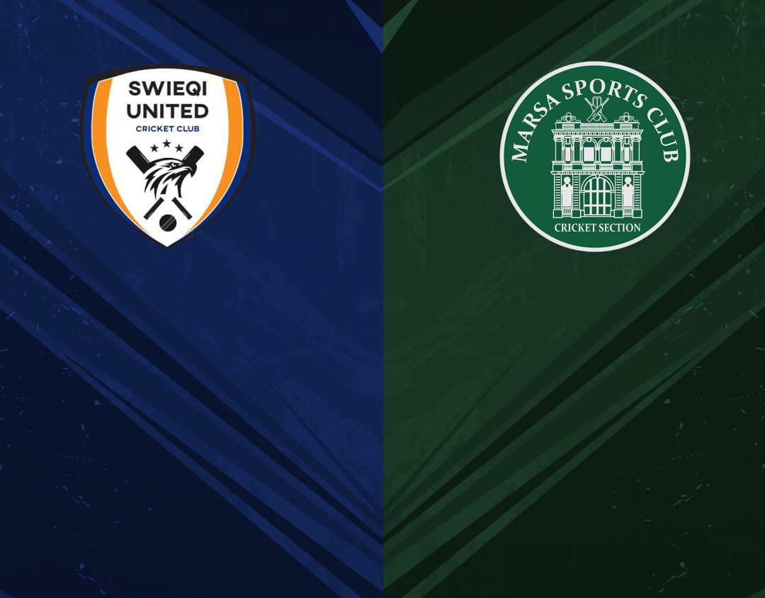 1st quarter final of ecs malta, encore, 2023: swieqi united vs marsa banner