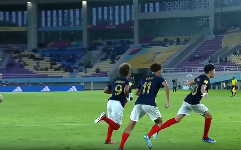Freaky France overwhelm Uzbekistan 1-0 to enter semis