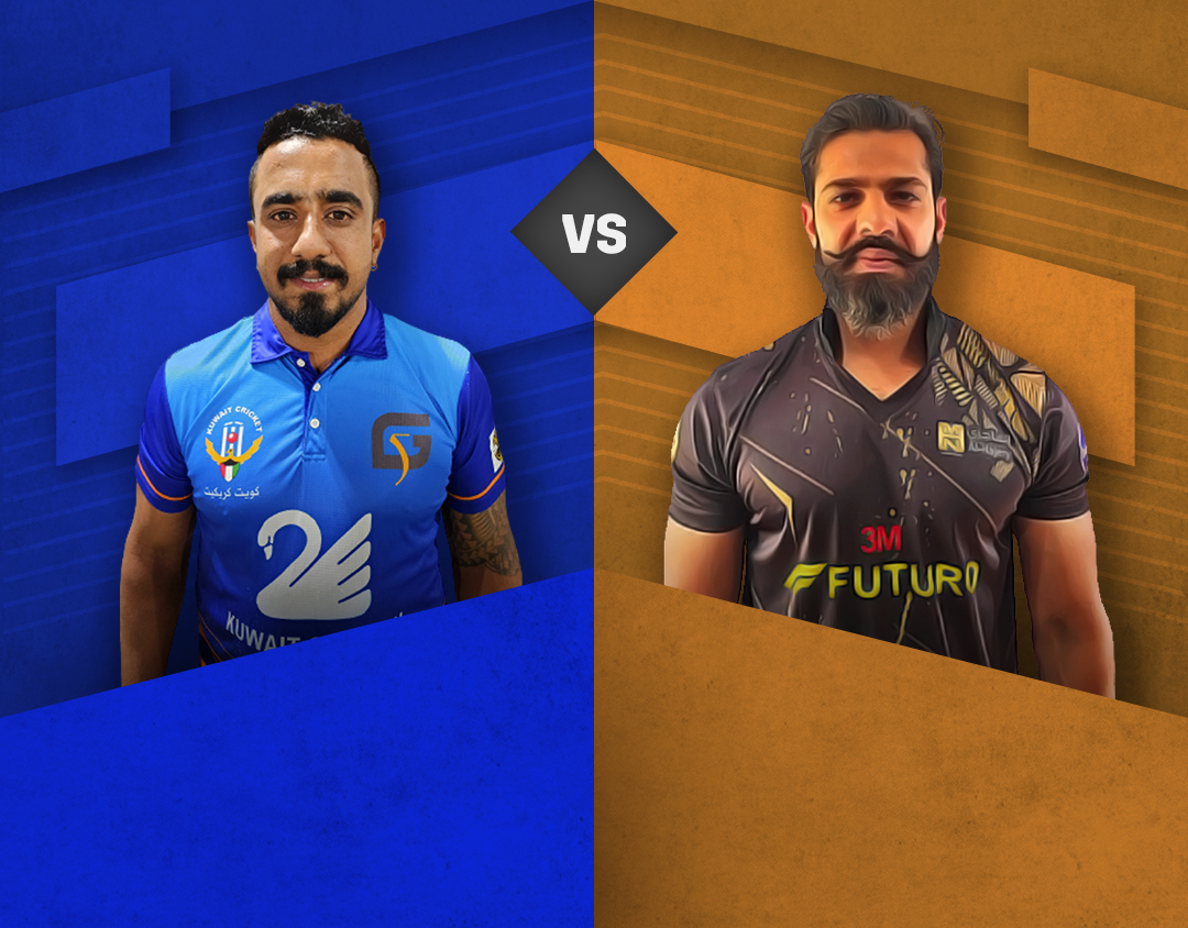 Match 23 of kcc t20 elite cup, 2023: kuwait swedish vs al hajery team xi banner