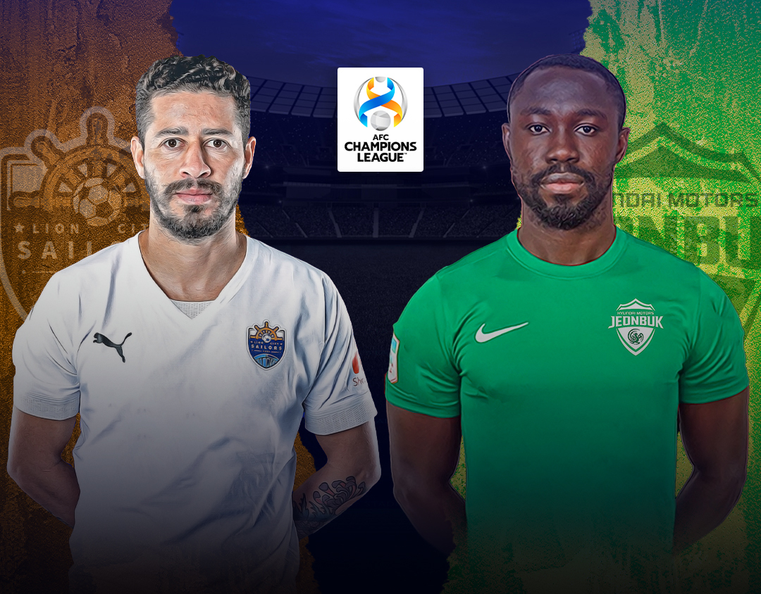 Match #77 of afc champions league banner