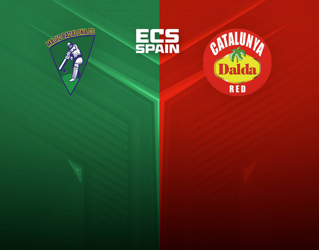 Match 12 of ecs spain, 2023: magic cc vs catalunya red banner