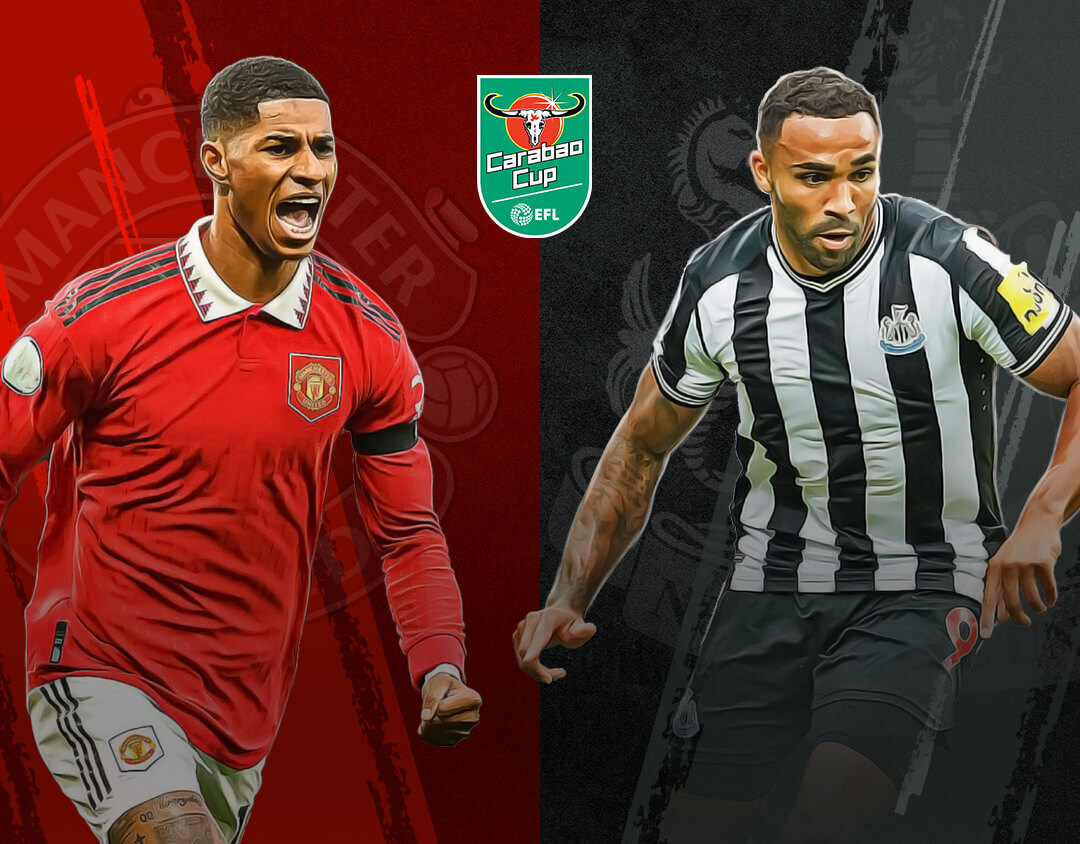 Match #25 of carabao cup 2023 banner