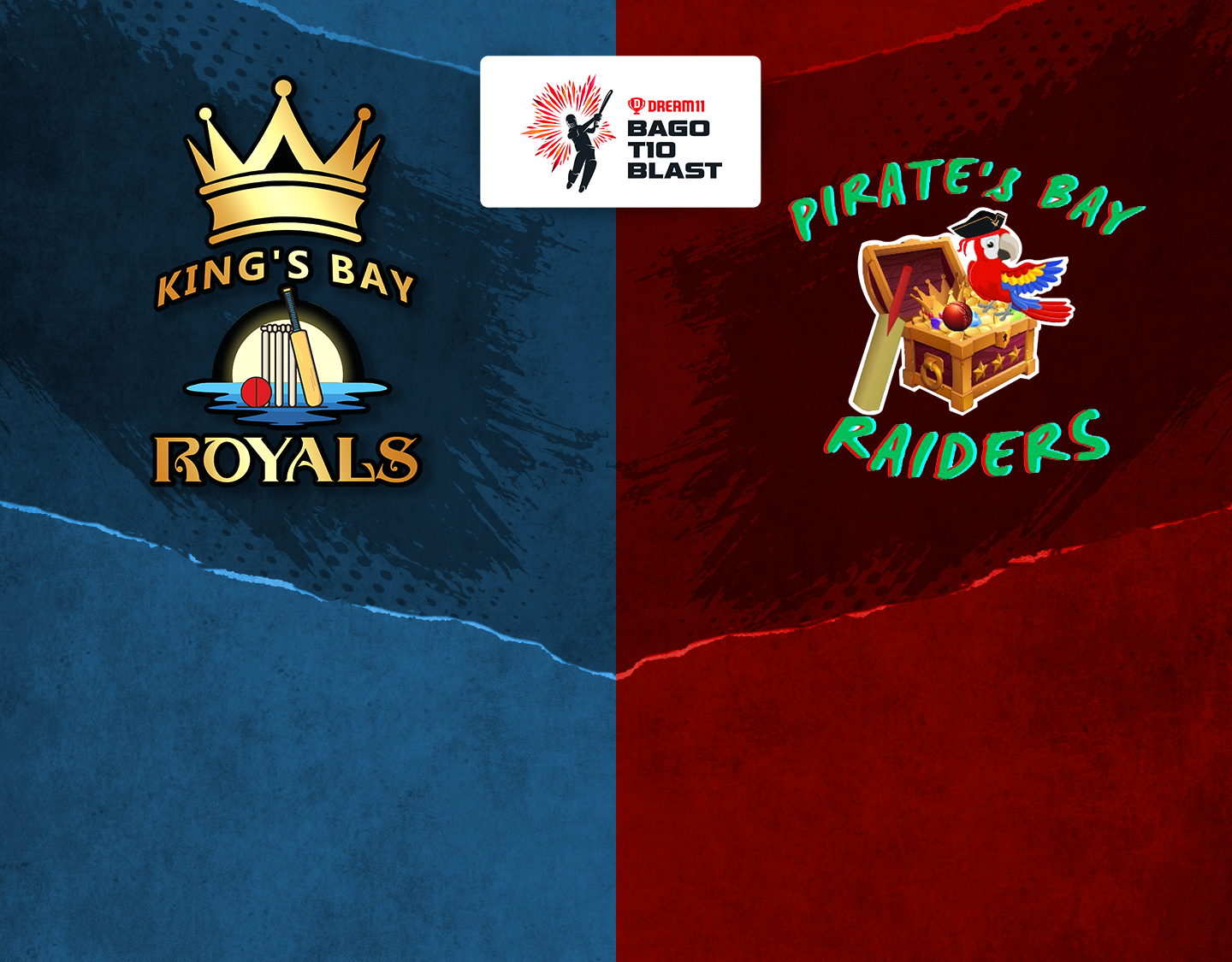 Match 29 of dream11 bago t10 blast, 2023: kings bay royals vs pirates bay raiders banner