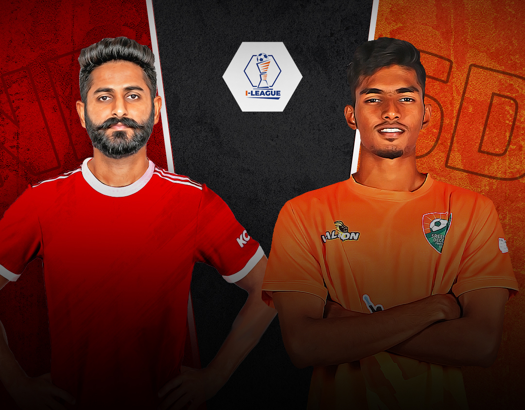 Match #28 of i league 2023-24 banner