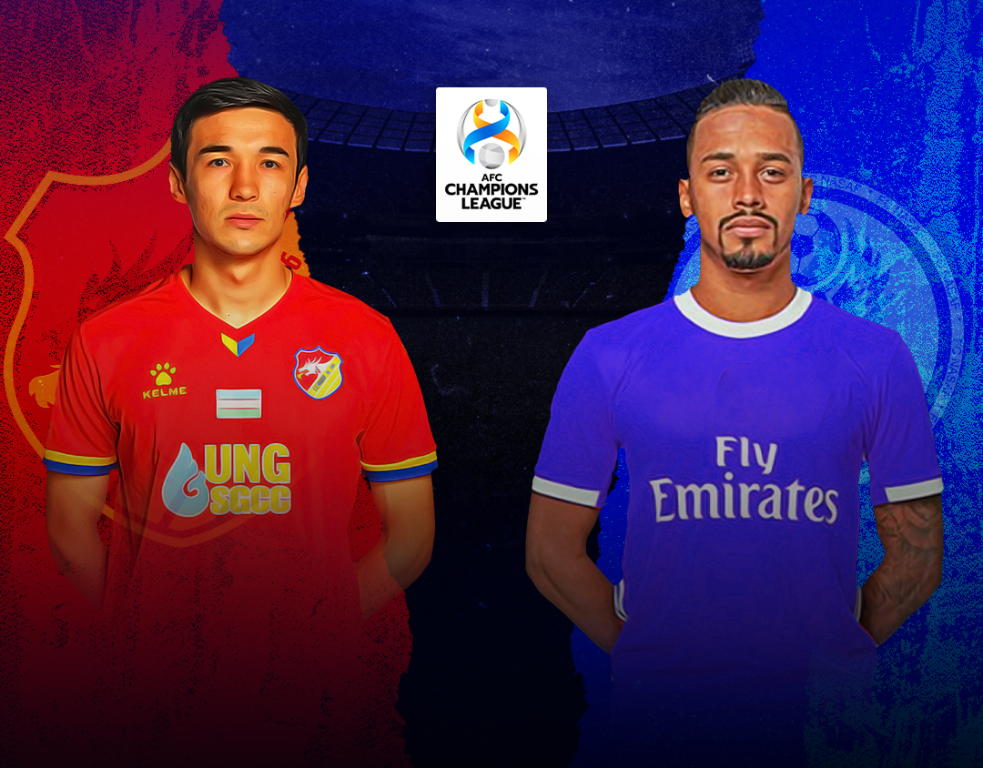 Match #62 of afc champions league banner