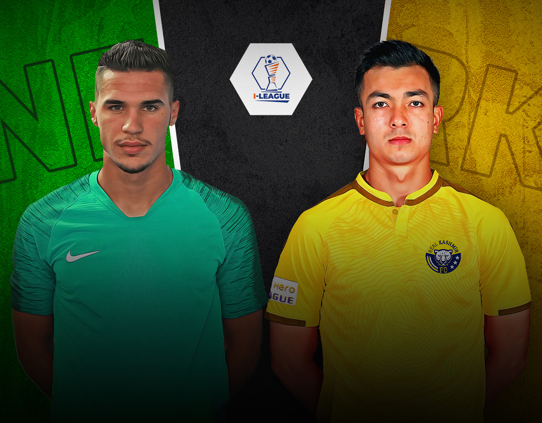 Match #25 of i league 2023-24 banner