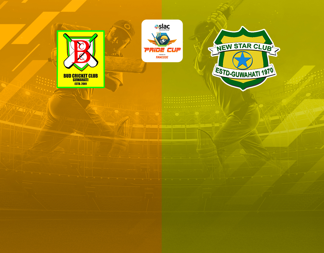 Semi final 2 of pride cup t20 cricket tournament, 2023: bud cricket club vs new star club banner