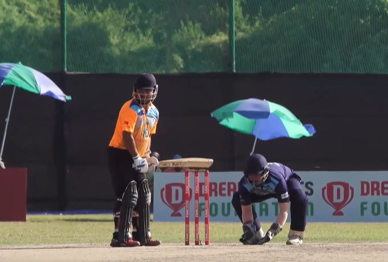 86* off 51! Romario Sharma breathes energy with bat