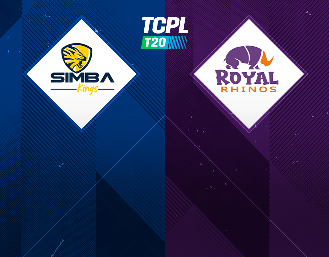Final of tanzania cricket premier league 2023: simba kings vs royal rhinos banner