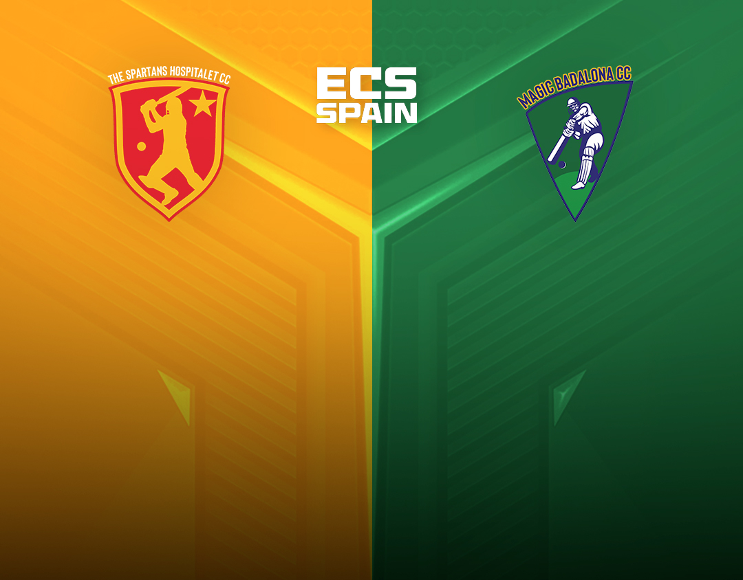 Match 13 of ecs spain, 2023: spartans hospitalet vs magic cc banner