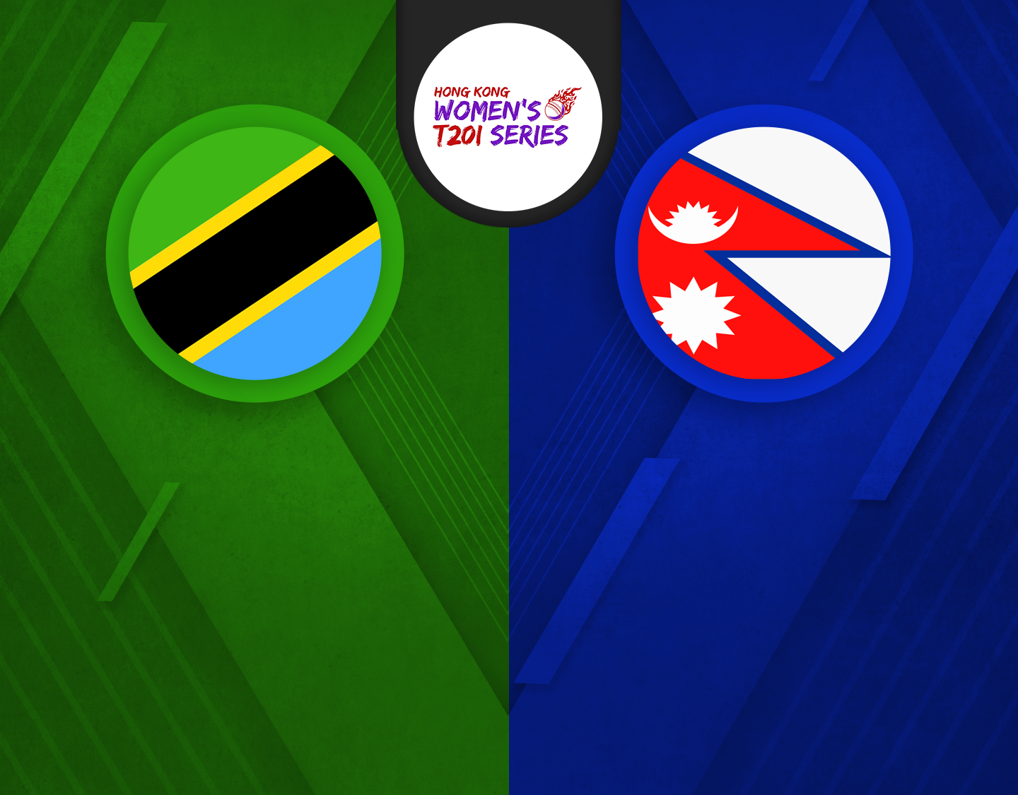 Match 1 of hong kong women's t20i series: tanzania women vs nepal women banner