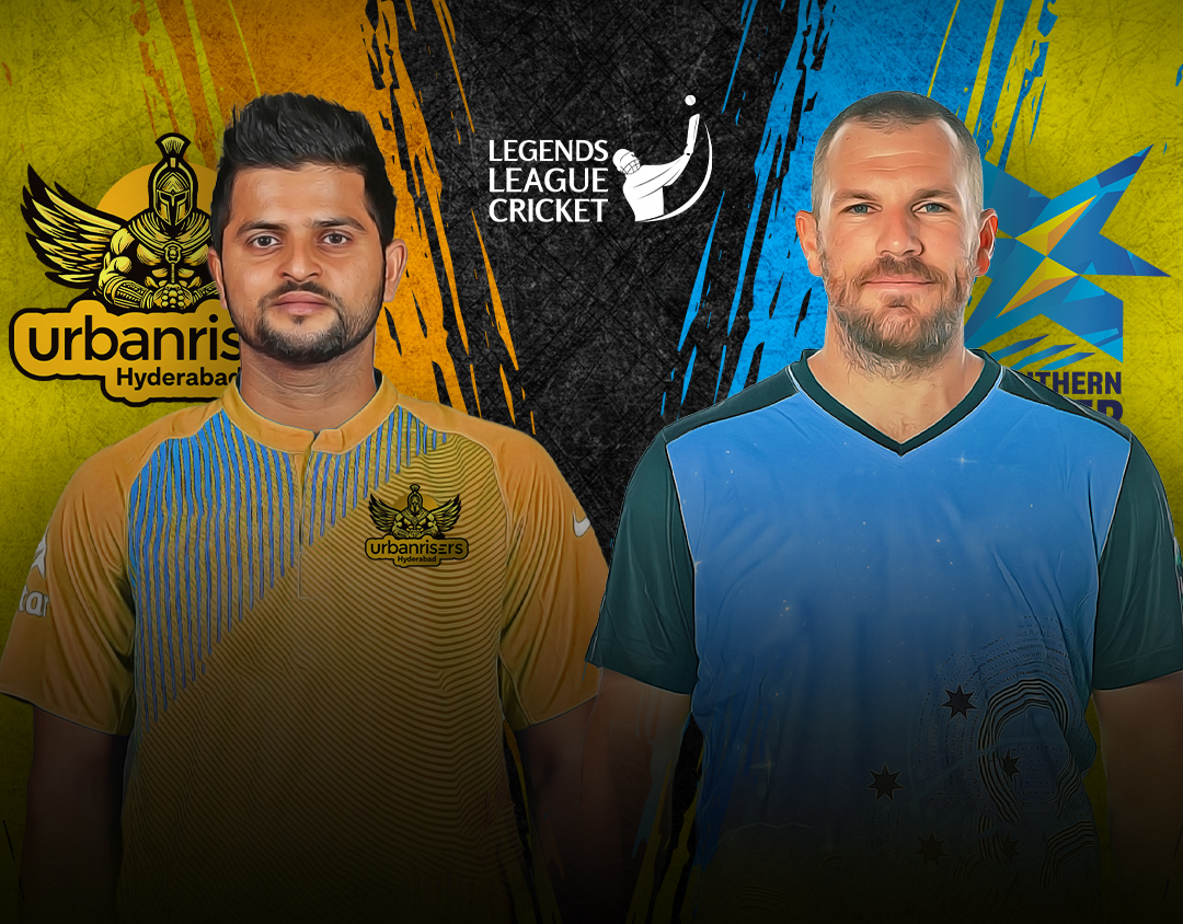 Match 3 of legends league cricket, 2023: urbanrisers hyderabad vs southern super stars banner