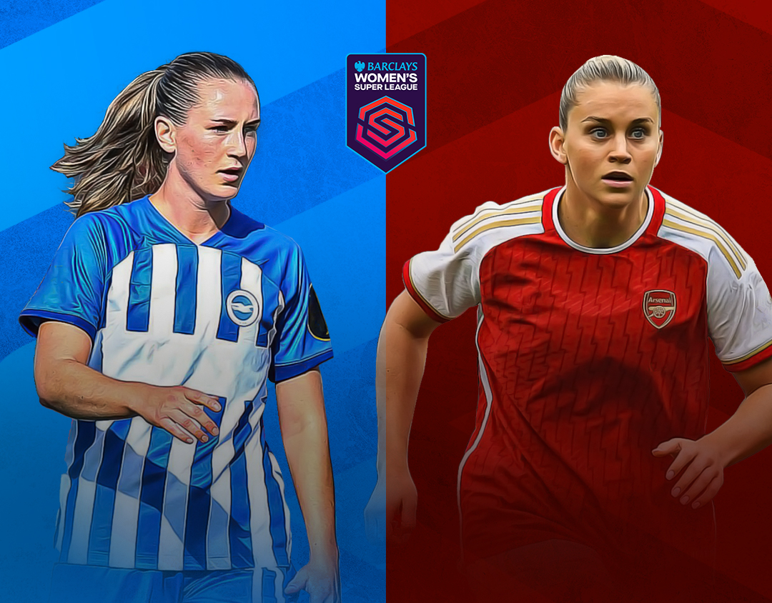 Match #17 of barclays fa women's super league 2023-24 banner