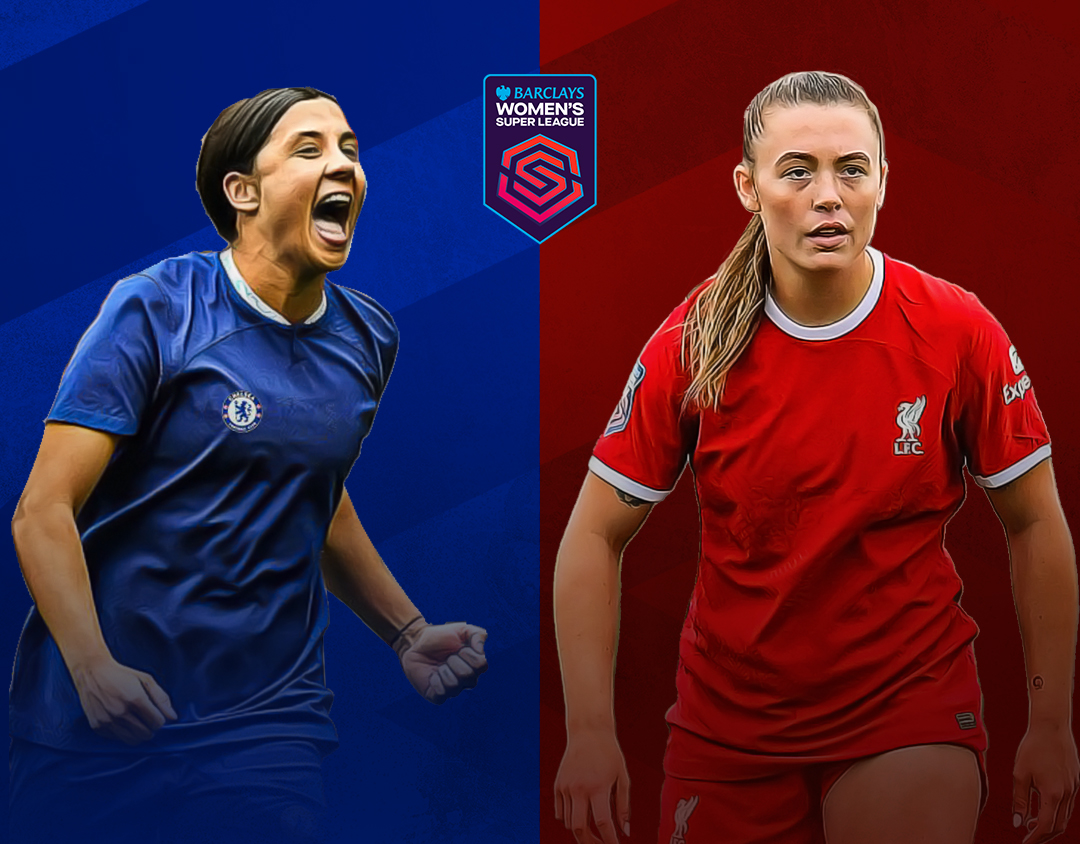 Match #16 of barclays fa women's super league 2023-24 banner