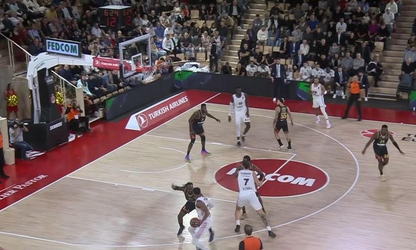 Monaco outplay LDLC ASVEL Villeurbanne 80-70