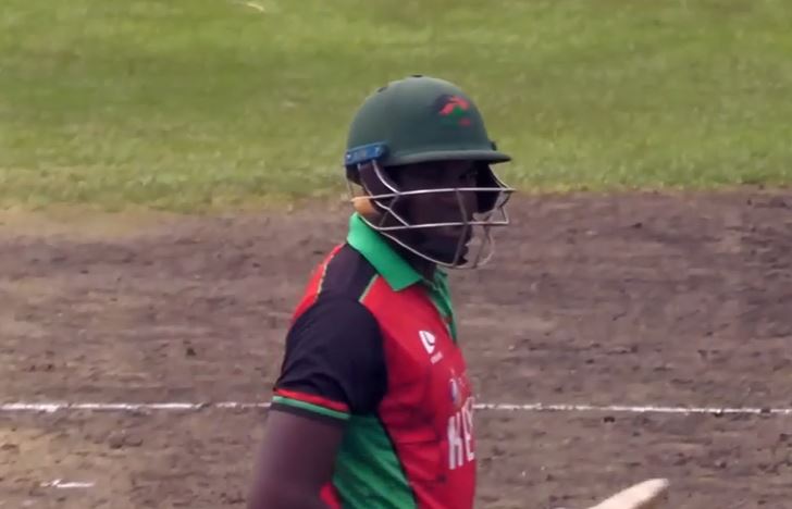 81 off 54! Collins Obuya powers Kenya to 182