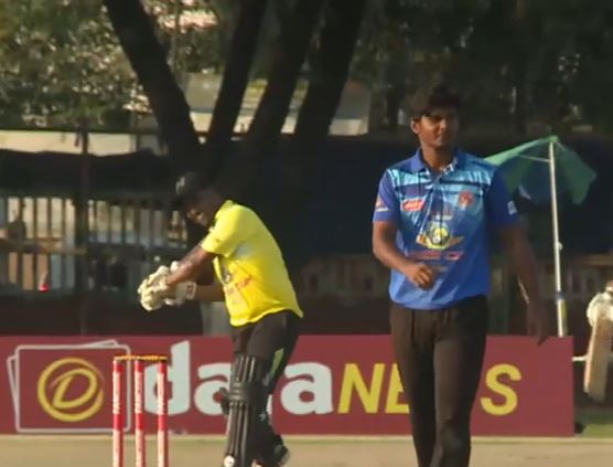 3/10! Bishal Sharma puts Aseb Sports Club on the backfoot