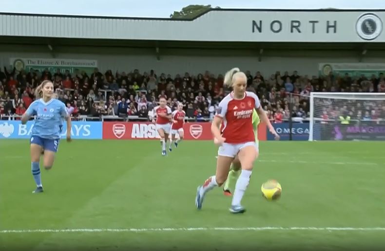 2-1! Arsenal end Man City's unbeaten start to WSL season