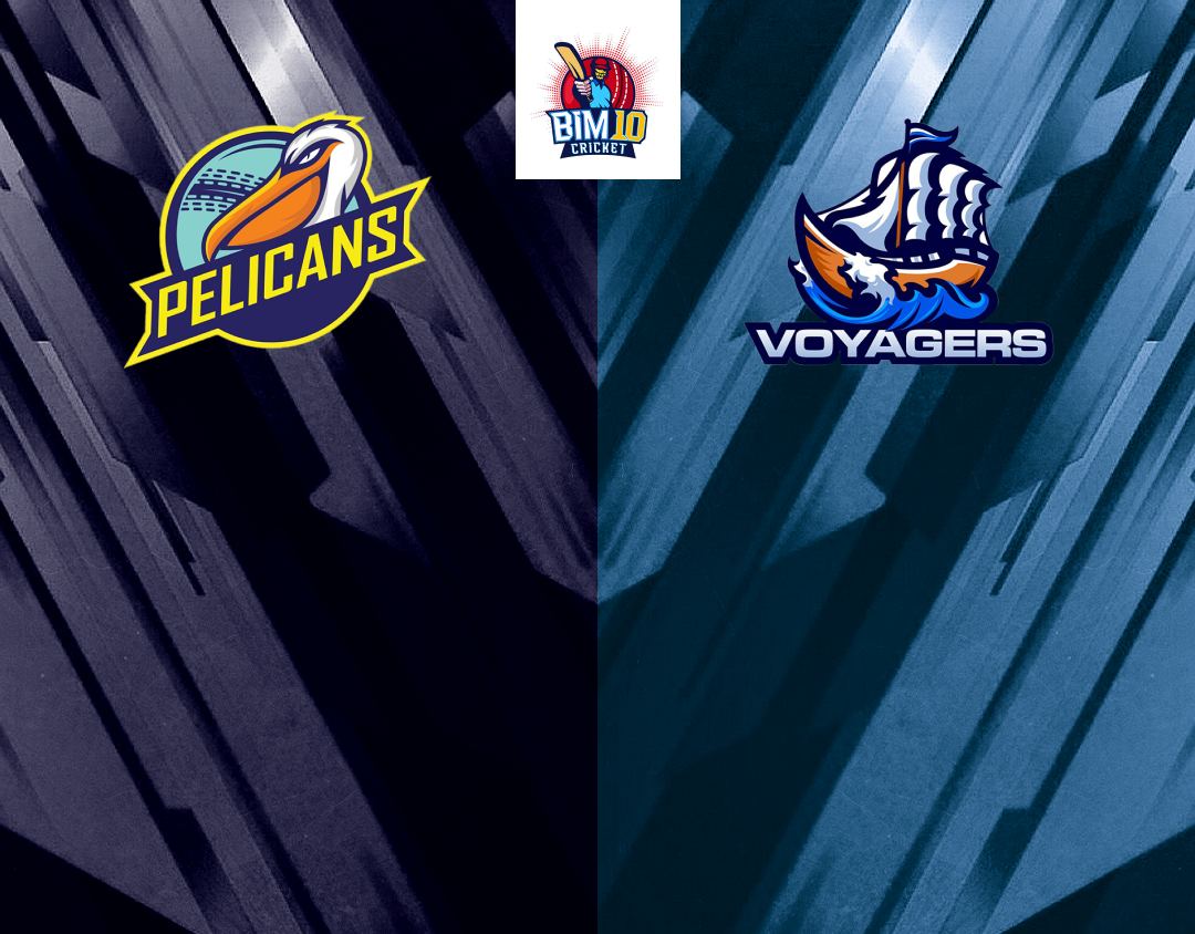 Match 15 of barbados t10: pelicans vs voyagers banner