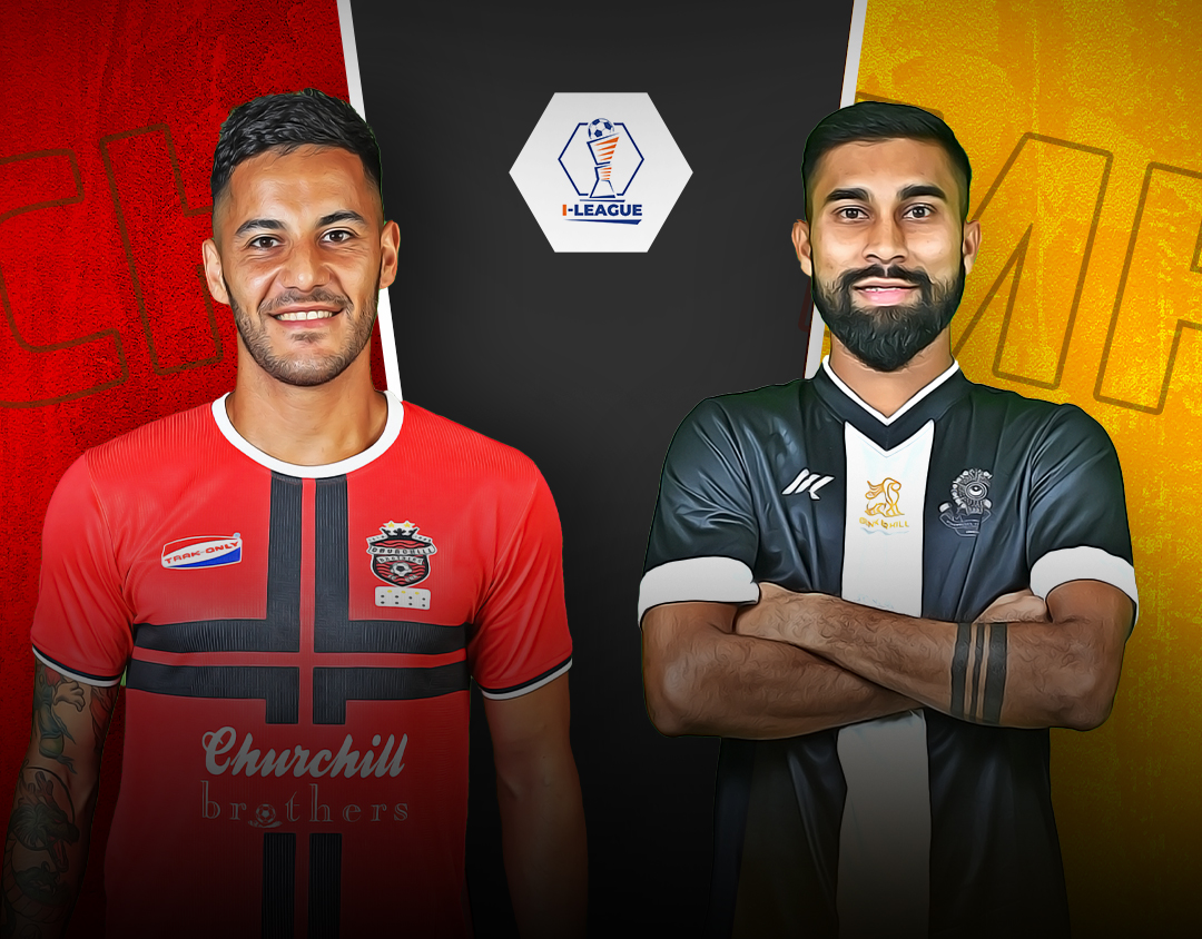 Match #46 of i league 2023-24 banner