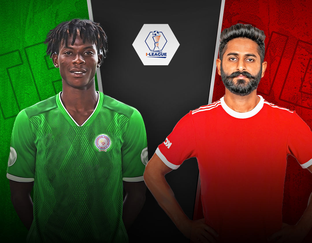 Match #45 of i league 2023-24 banner