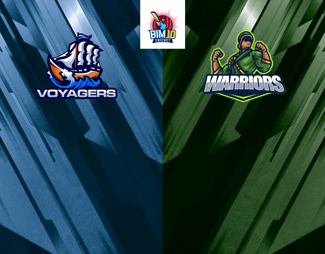 Match 4 of barbados t10: voyagers vs warriors banner