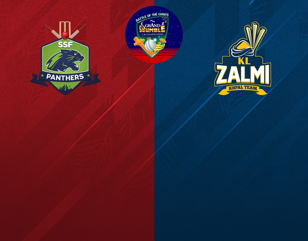 2nd semi-final of grand rumble t10 championship: ssf panthers vs kl zalmi banner