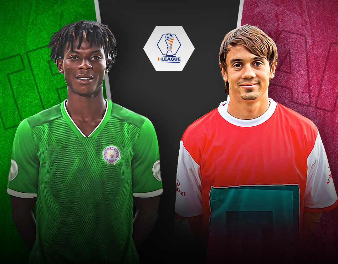 Match #37 of i league 2023-24 banner