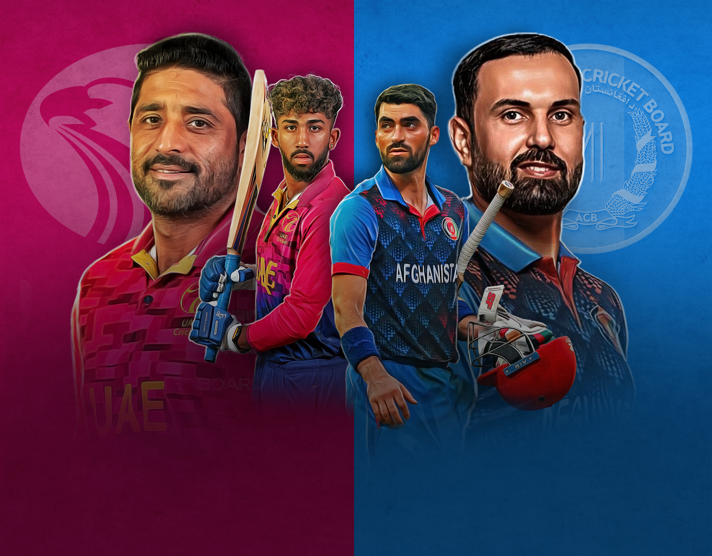 3rd t20i of afghanistan tour of uae: united arab emirates vs afghanistan banner