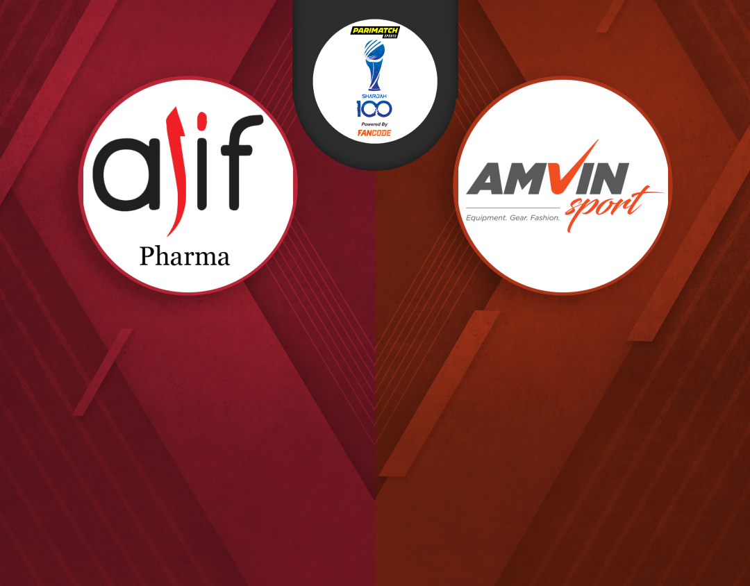 Cup quarter final - 1 of sharjah 100: alif pharma vs amvin sports club banner