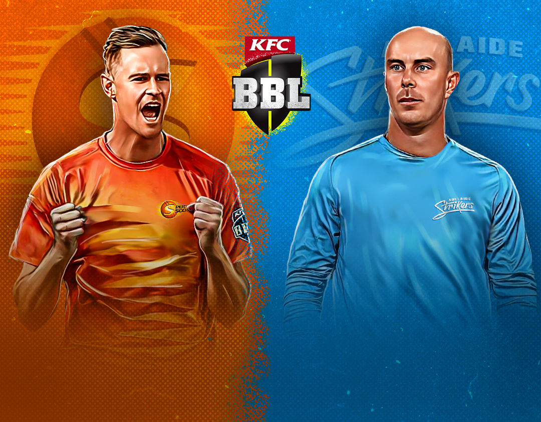 Match 25: Perth Scorchers beat Adelaide Strikers by 42 Watch