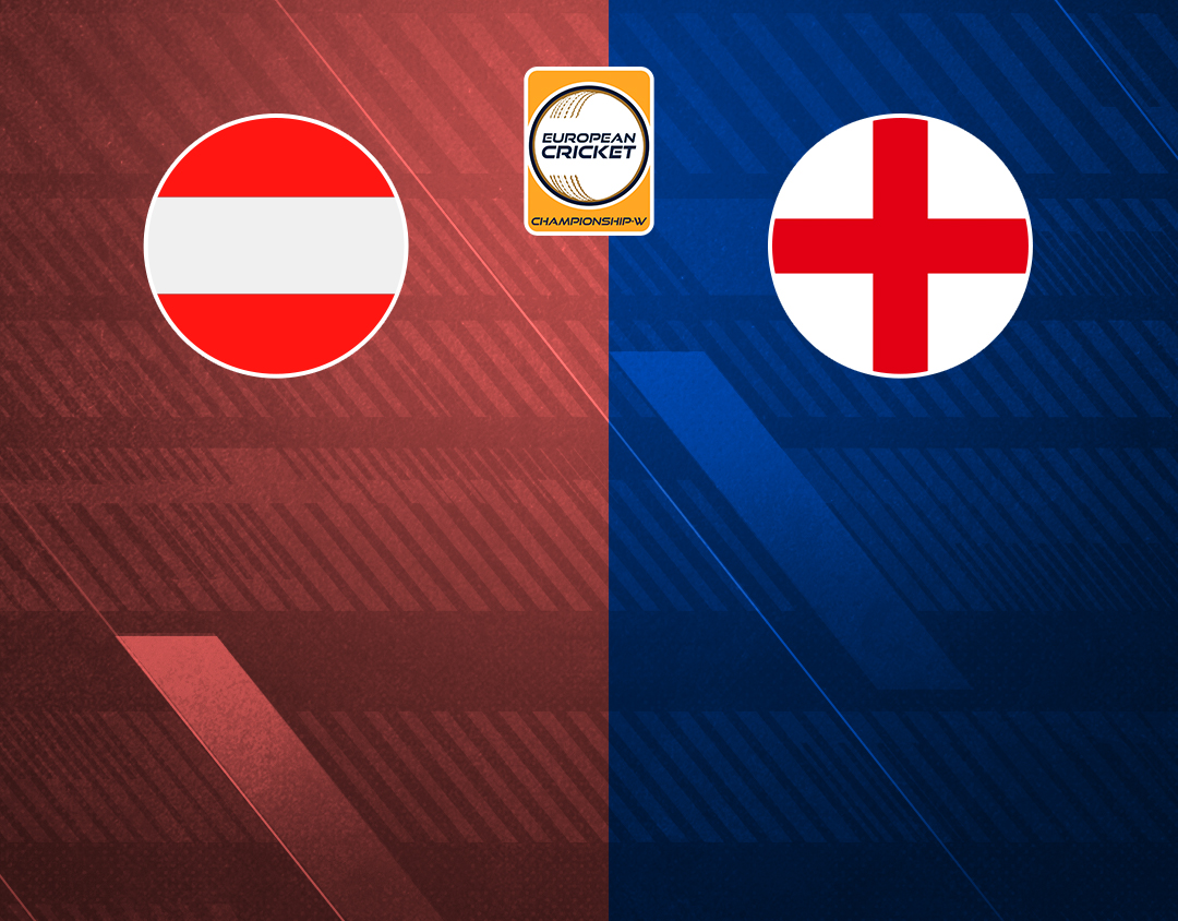 Match 13 of european cricket championship-w, 2023: austria women vs england xi women banner