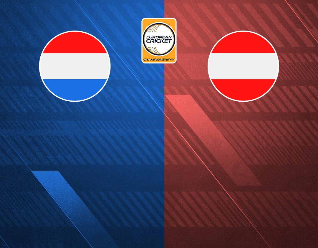 Match 15 of european cricket championship-w, 2023: netherlands women vs austria women banner