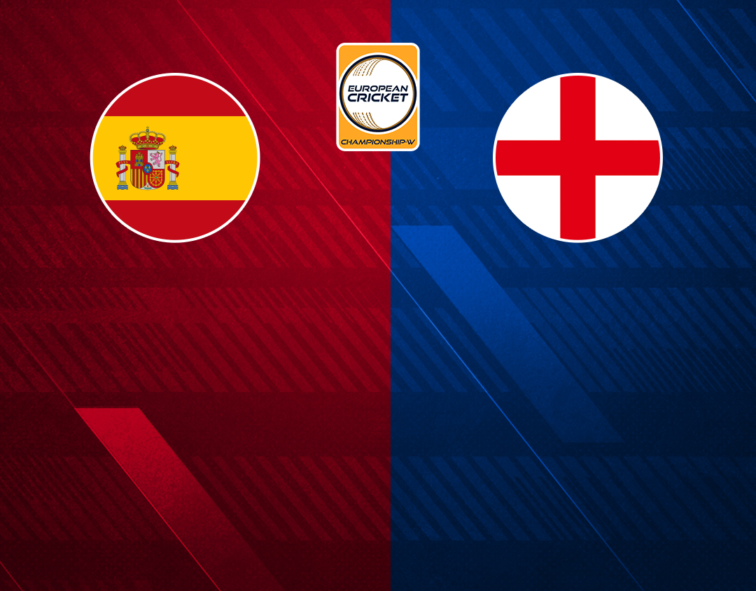 Match 17 of european cricket championship-w, 2023: spain women vs england xi women banner