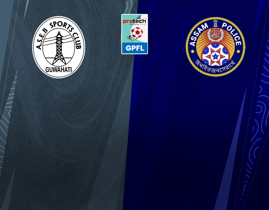 Match #21 of guwahati premier football league 2023 banner