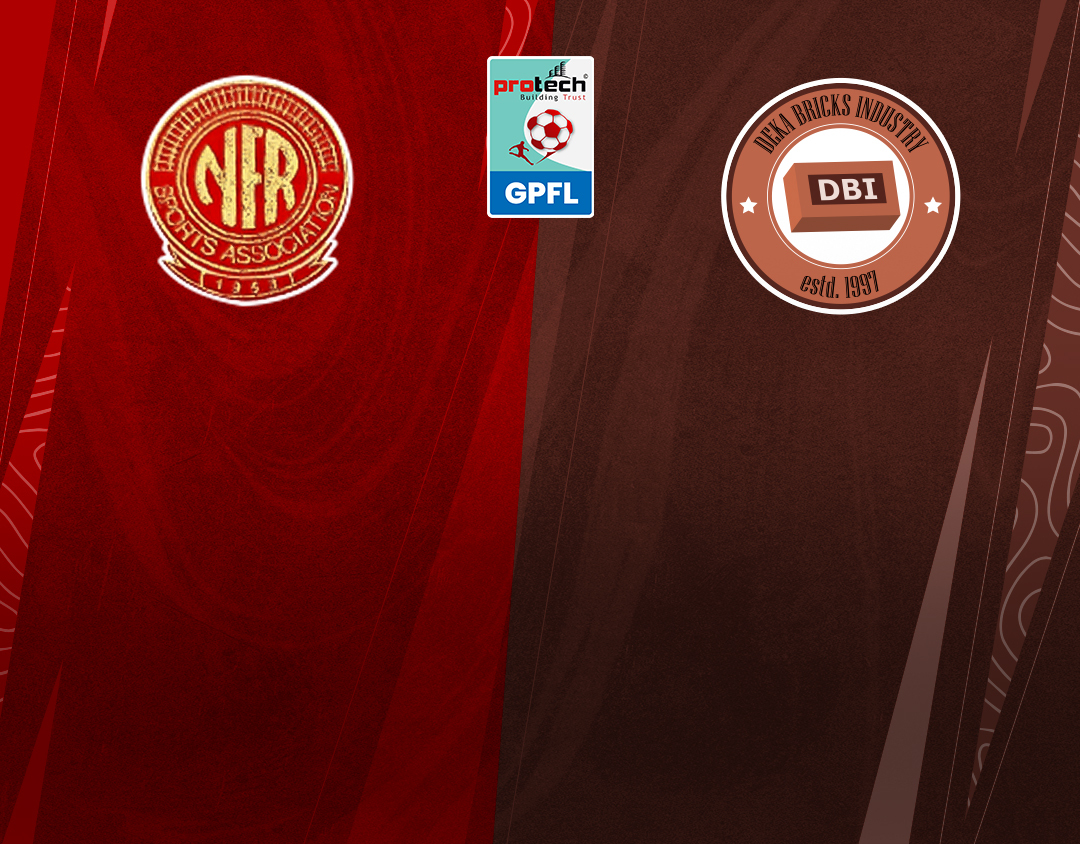 Match #5 of guwahati premier football league 2023 banner
