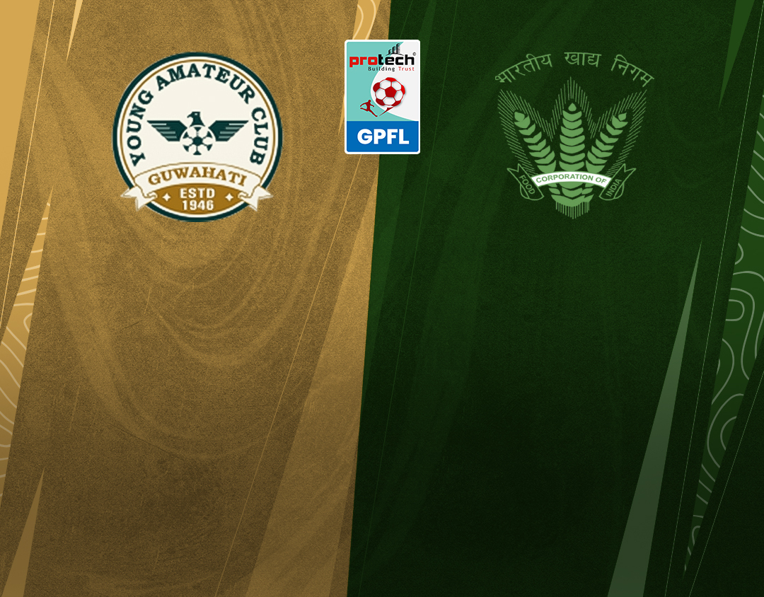 Match #6 of guwahati premier football league 2023 banner