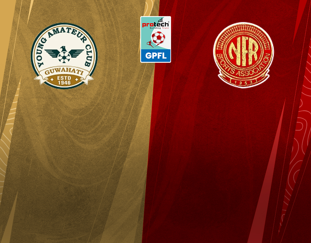 Match #23 of guwahati premier football league 2023 banner
