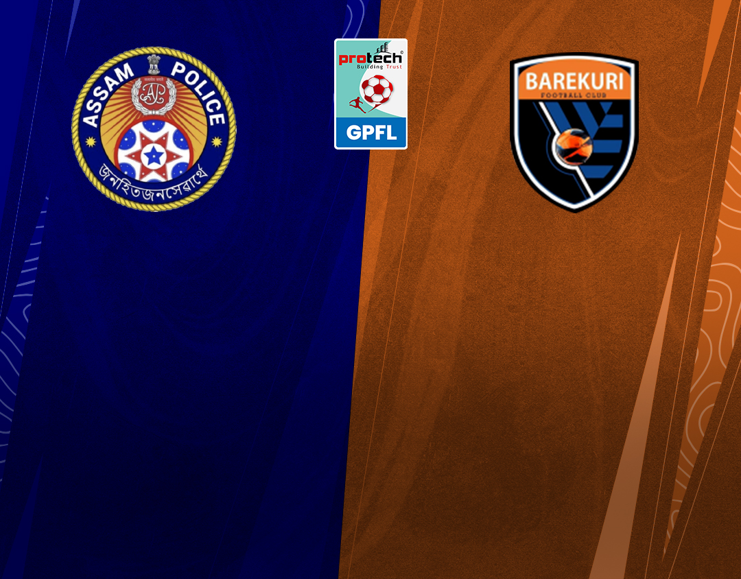 Match #8 of guwahati premier football league 2023 banner