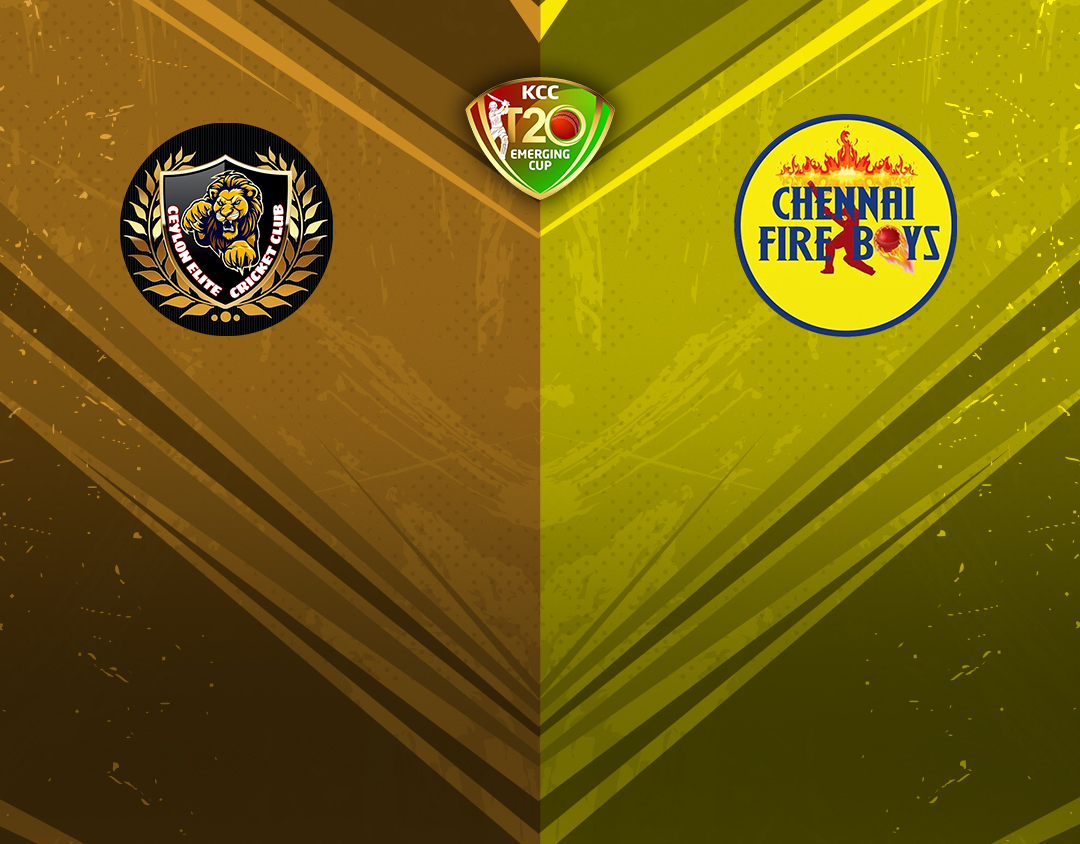 Match 5 of kcc emerging t20 league, 2023: cecc-b vs chennai fire boys banner