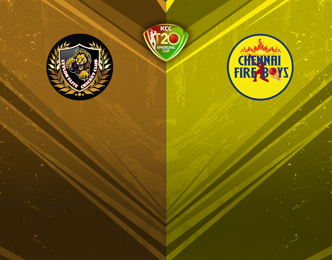 Match 5 of kcc emerging t20 league, 2023: cecc-b vs chennai fire boys banner