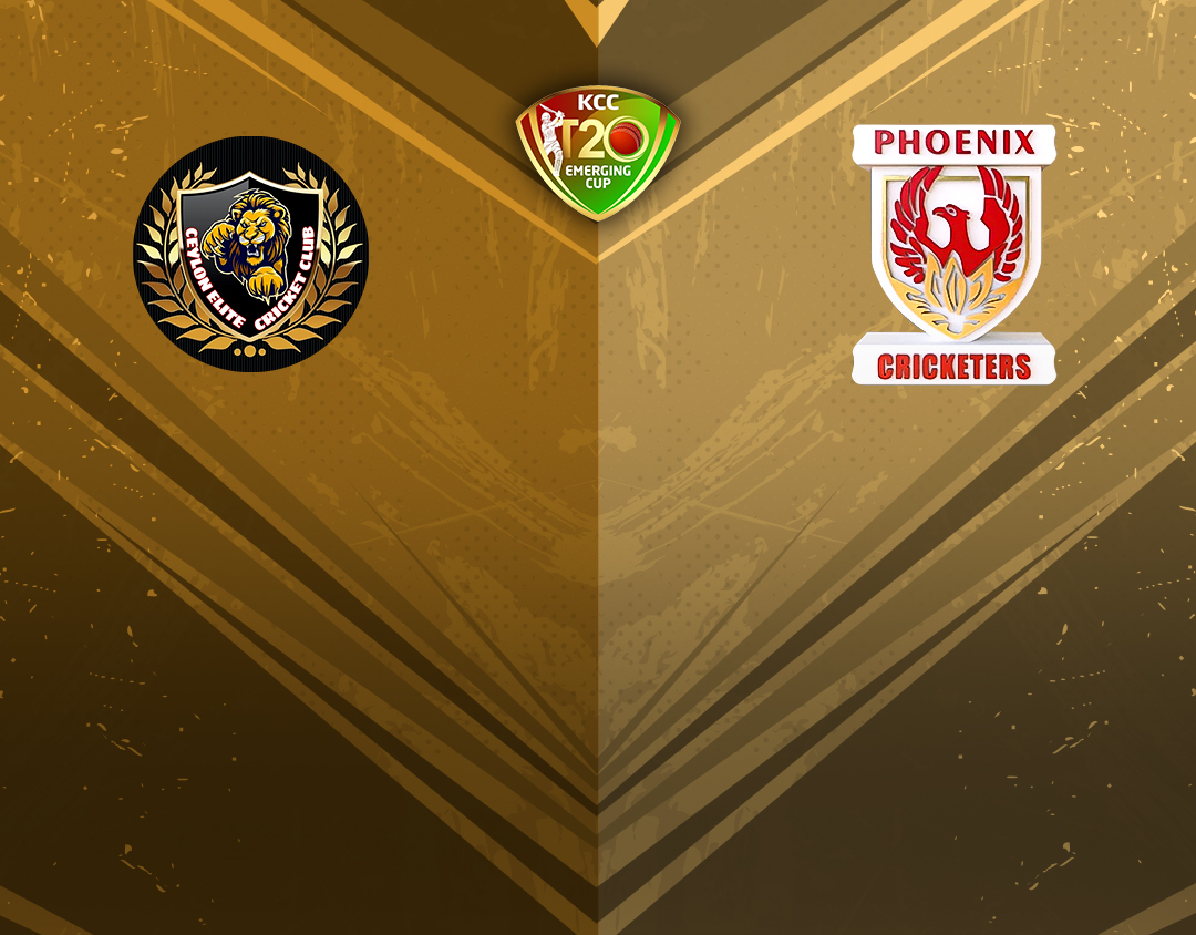 Match 23 of kcc emerging t20 league, 2023: cecc-b vs phoenix cricketers banner