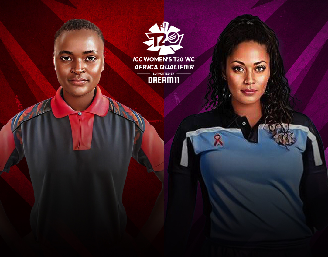 Match 9 of icc women's t20 world cup africa qualifier, 2023: kenya women vs botswana women banner