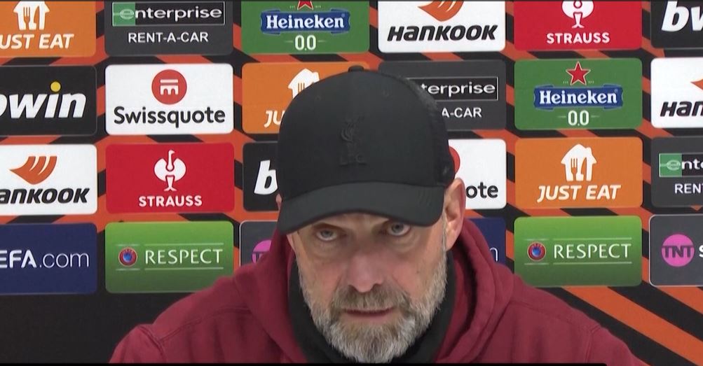 Klopp feels satisfied as Liverpool secure top spot in their Europa League group