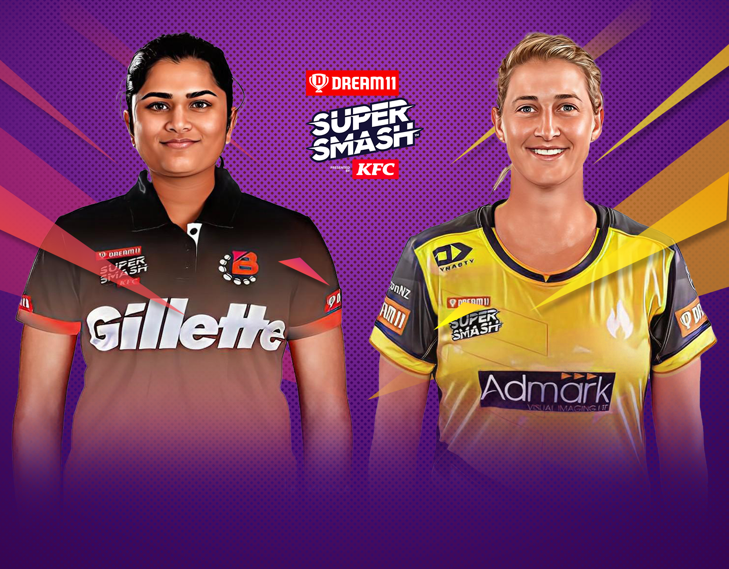 Match 11 of dream11 women's super smash, 2023-24: northern brave women vs wellington blaze banner