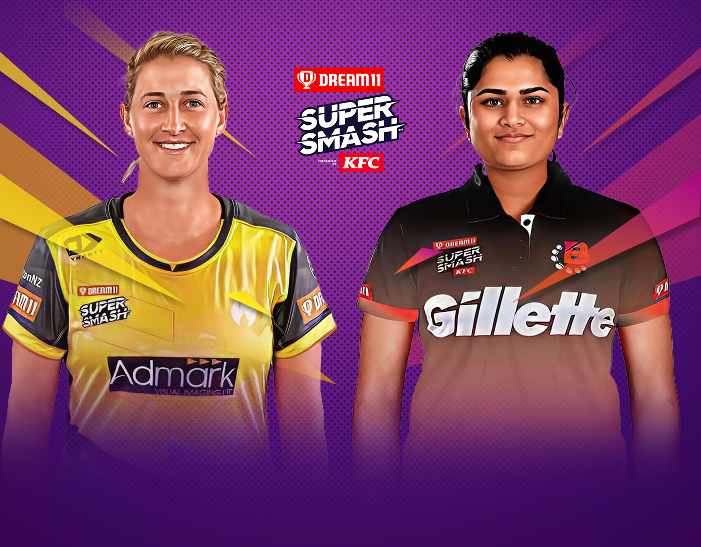 Match 24 of dream11 women's super smash, 2023-24: wellington blaze vs northern brave women banner
