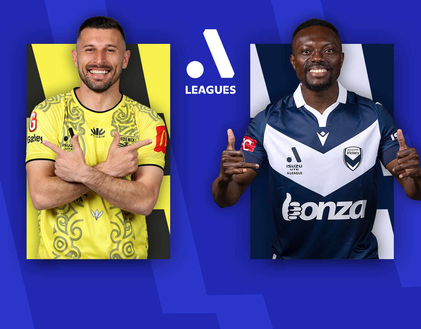 Match #118 of a league men 2023-24 banner